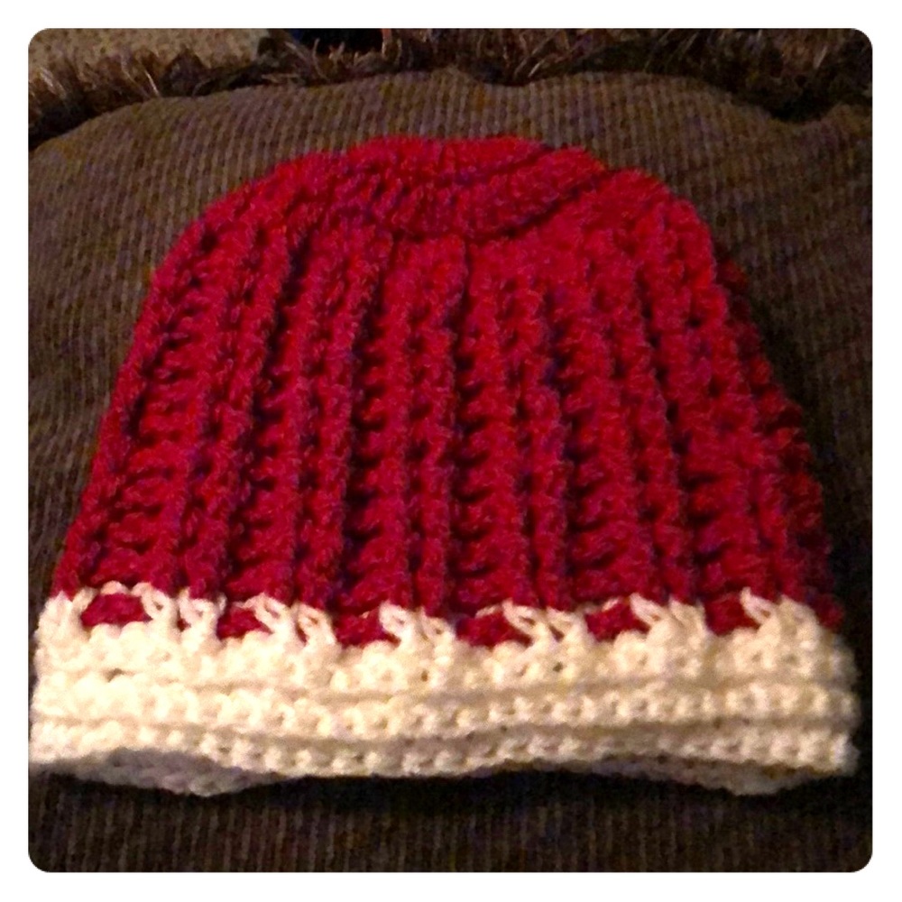 New hand crochet hat.